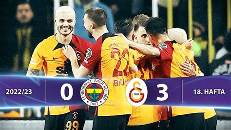 Fenerbahçe galatasaray 3 sıfırdan dört üç